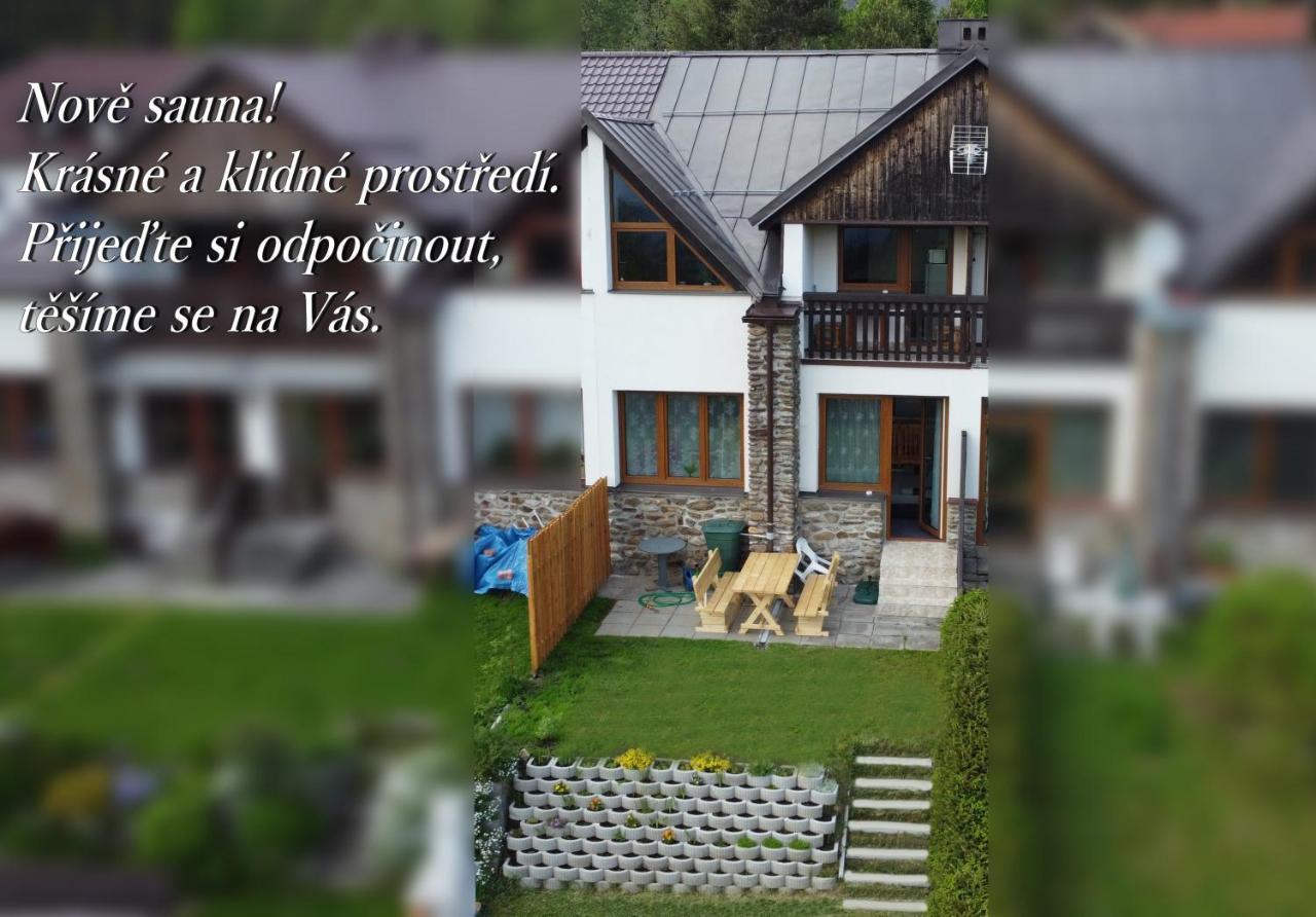 Apartmány Kubova Huť Esterno foto